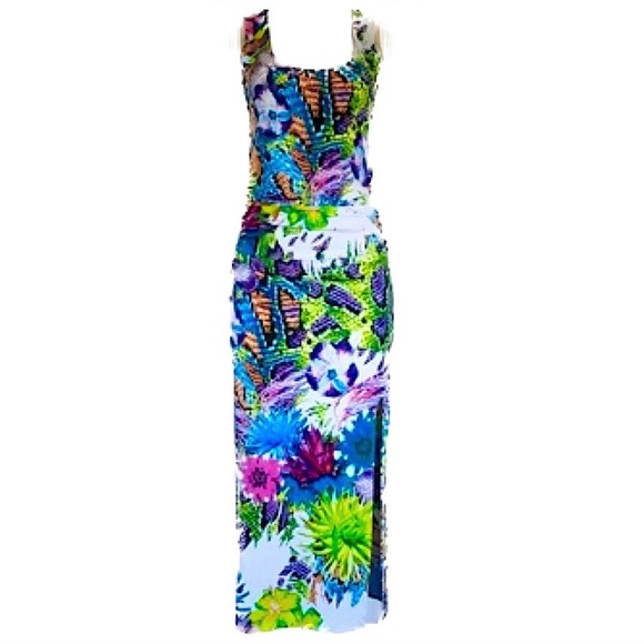 VENUS Women’s Colorful Summer Maxi Bodycon Dress - Picture 1 of 11